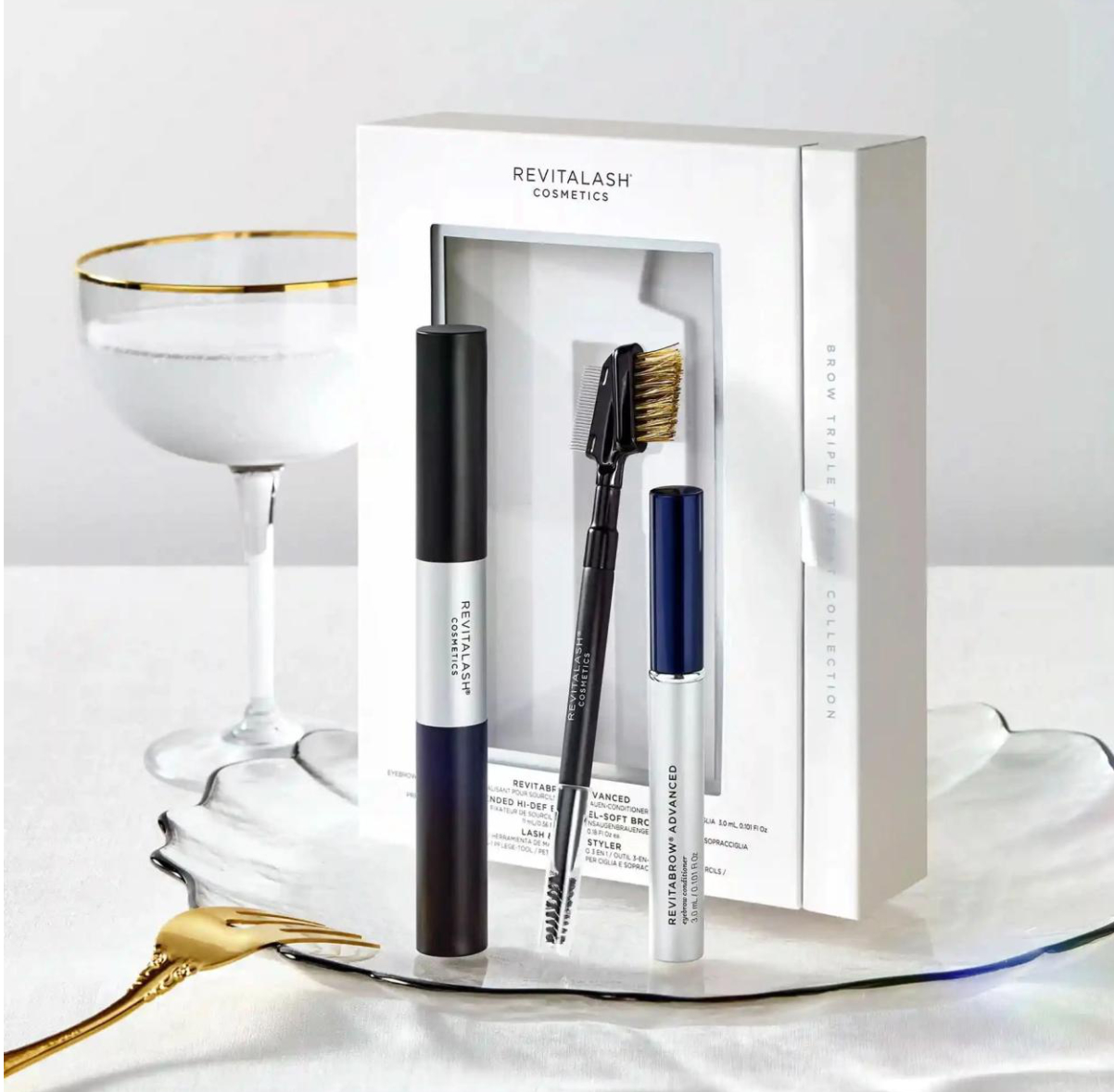 RevitaBrow Advanced 3.0 ml Holiday Set - Wenkbrauwgroeiserum en -conditioner